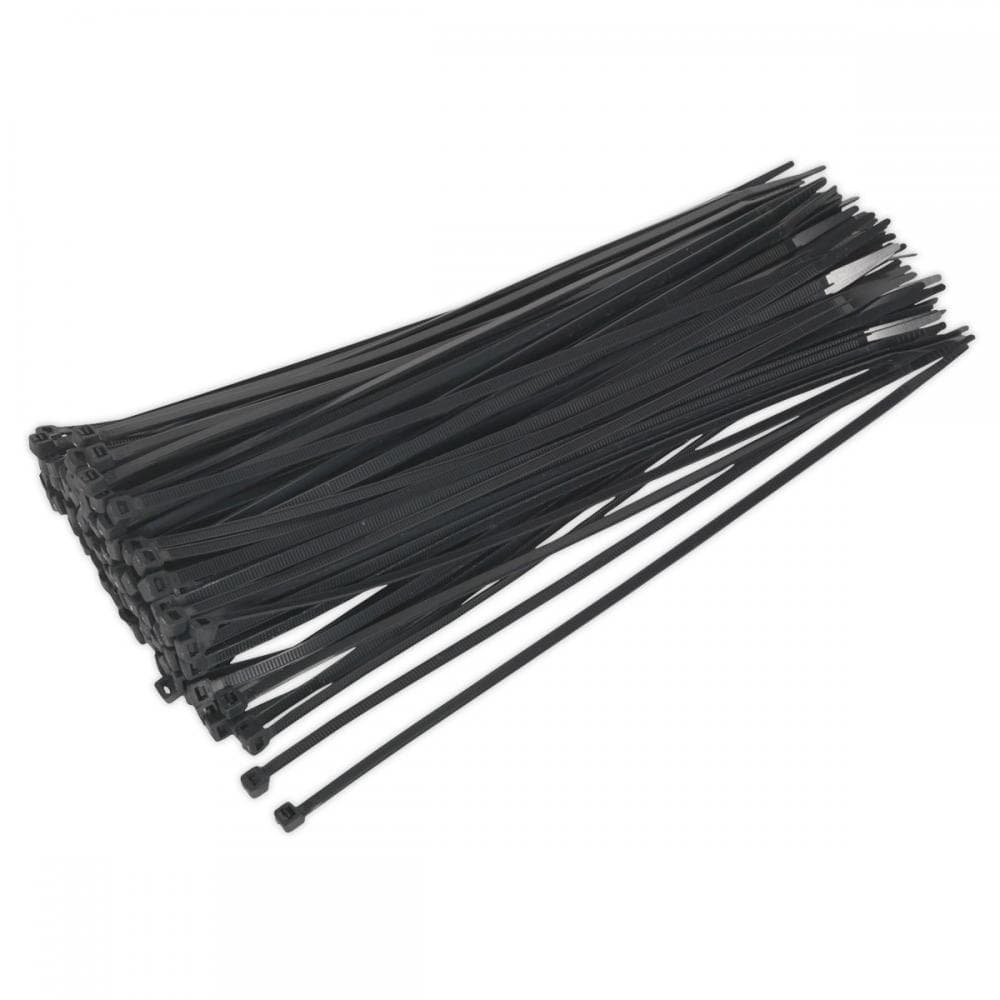 Sealey CT30048P100 Cable Tie 300 X 4.8Mm Black Pack Of 100