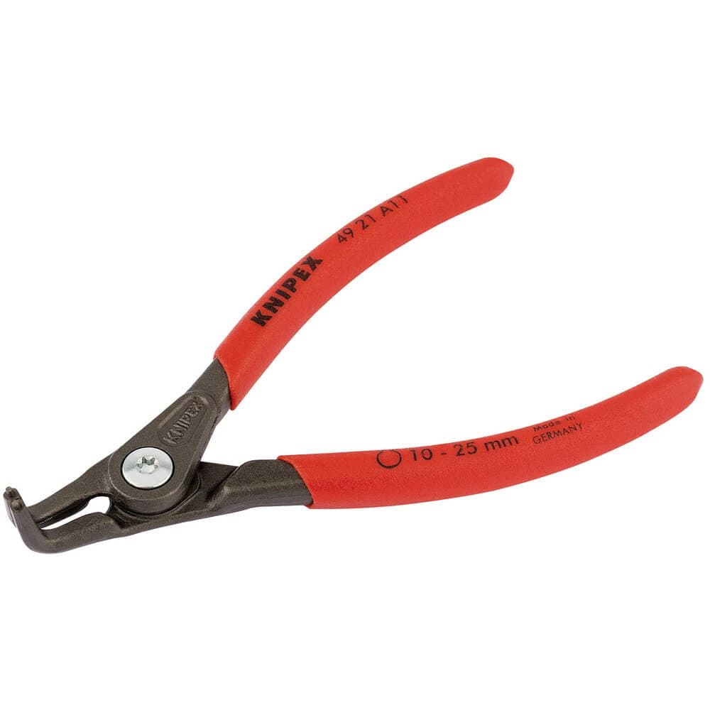 Knipex 75094 49 21 A11 90° External Straight Tip Circlip Pliers 10 - 25Mm Capacity 130Mm each