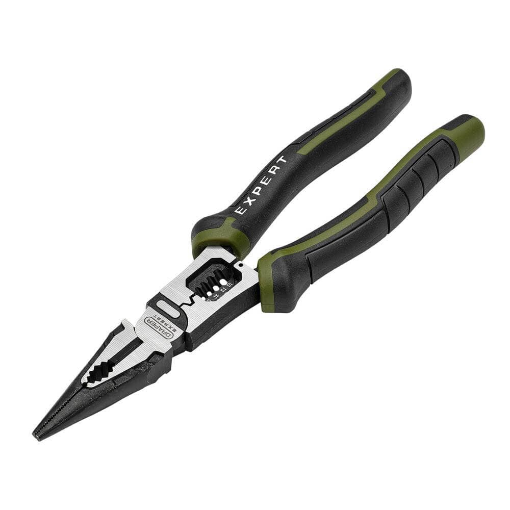 Expert Draper Expert Long Nose Pliers With Wire Stripper 200Mm Pk 1 28527
