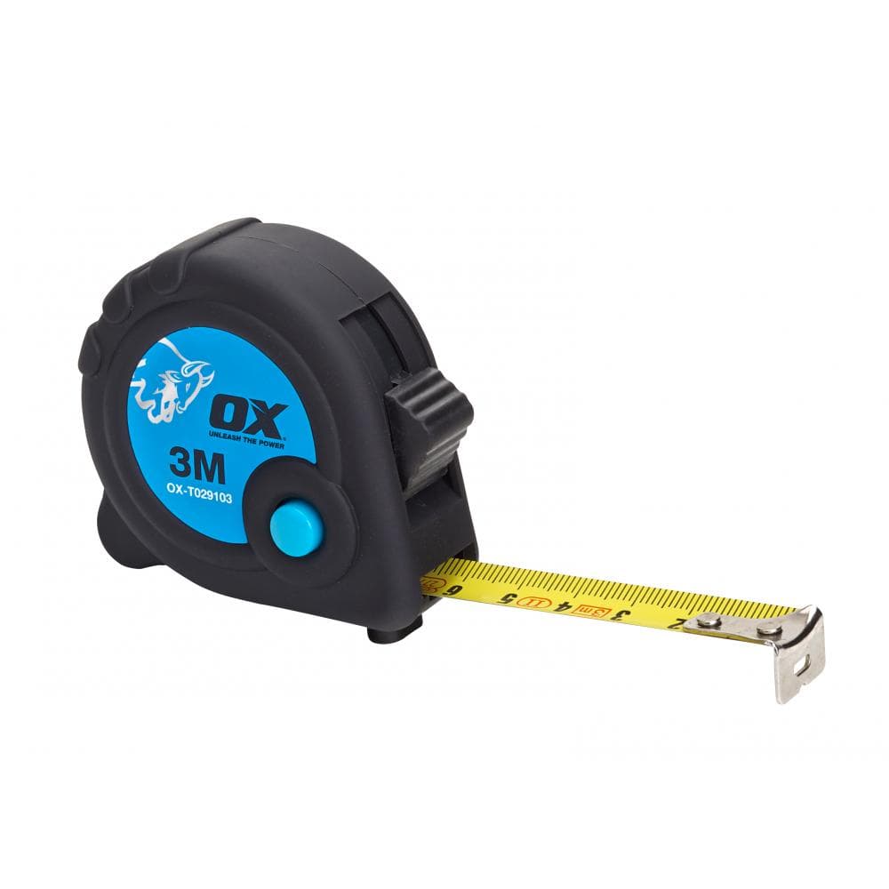 Ox Tools OX-T029103 Ox Trade 3M Tape Measure - Metric Only EA
