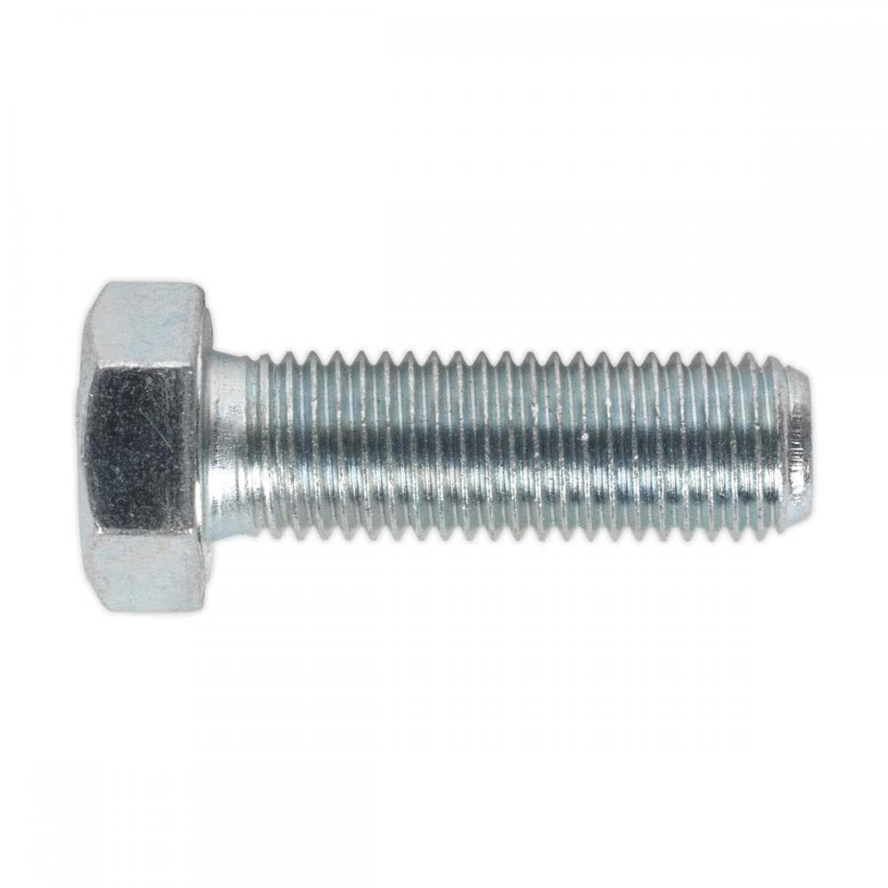Sealey SS1650 Ht Setscrew M16 X 50Mm 8.8 Zinc Pack Of 10