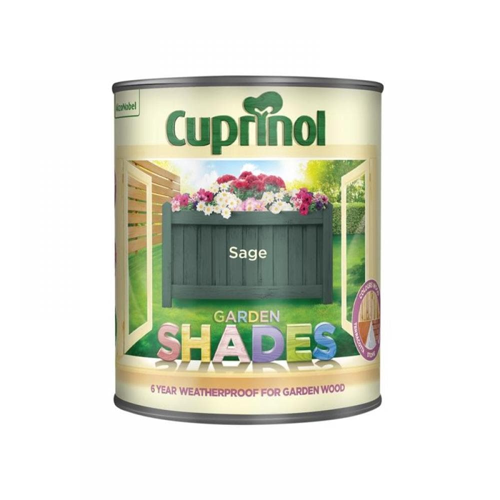 Cuprinol 5083478 Garden Shades Sage 1 Litre