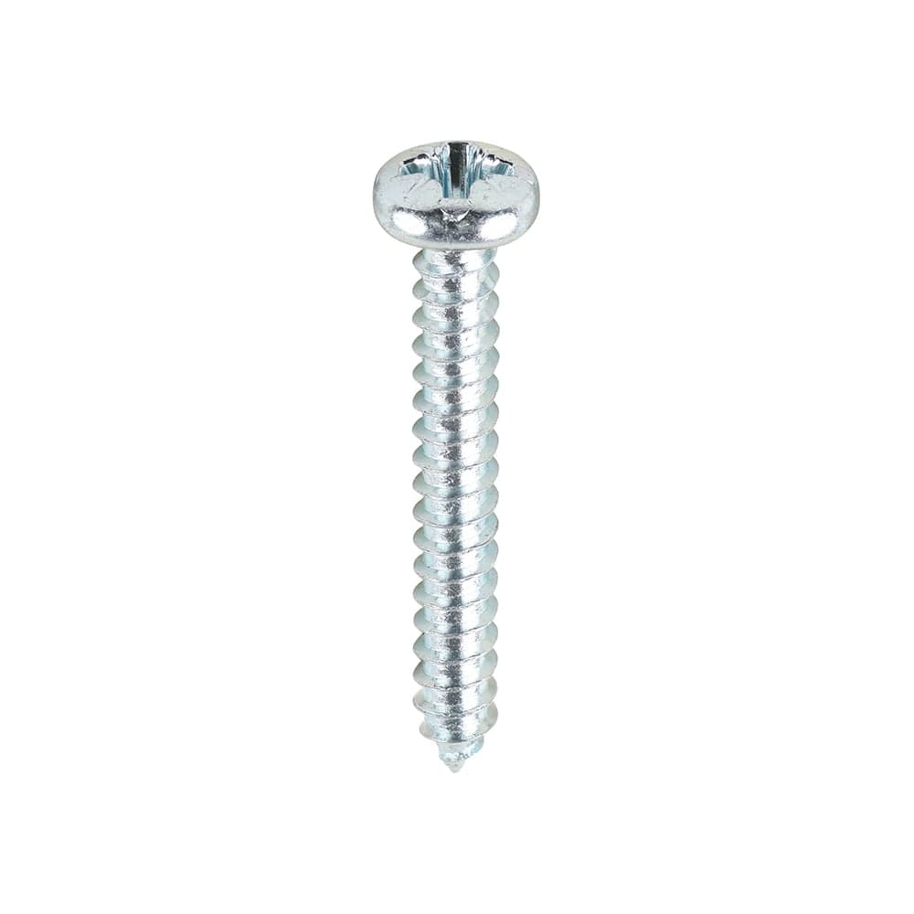 Timco Self-Tapping Screws - Pz - Pan - Zinc Box 200 00061CPAZS
