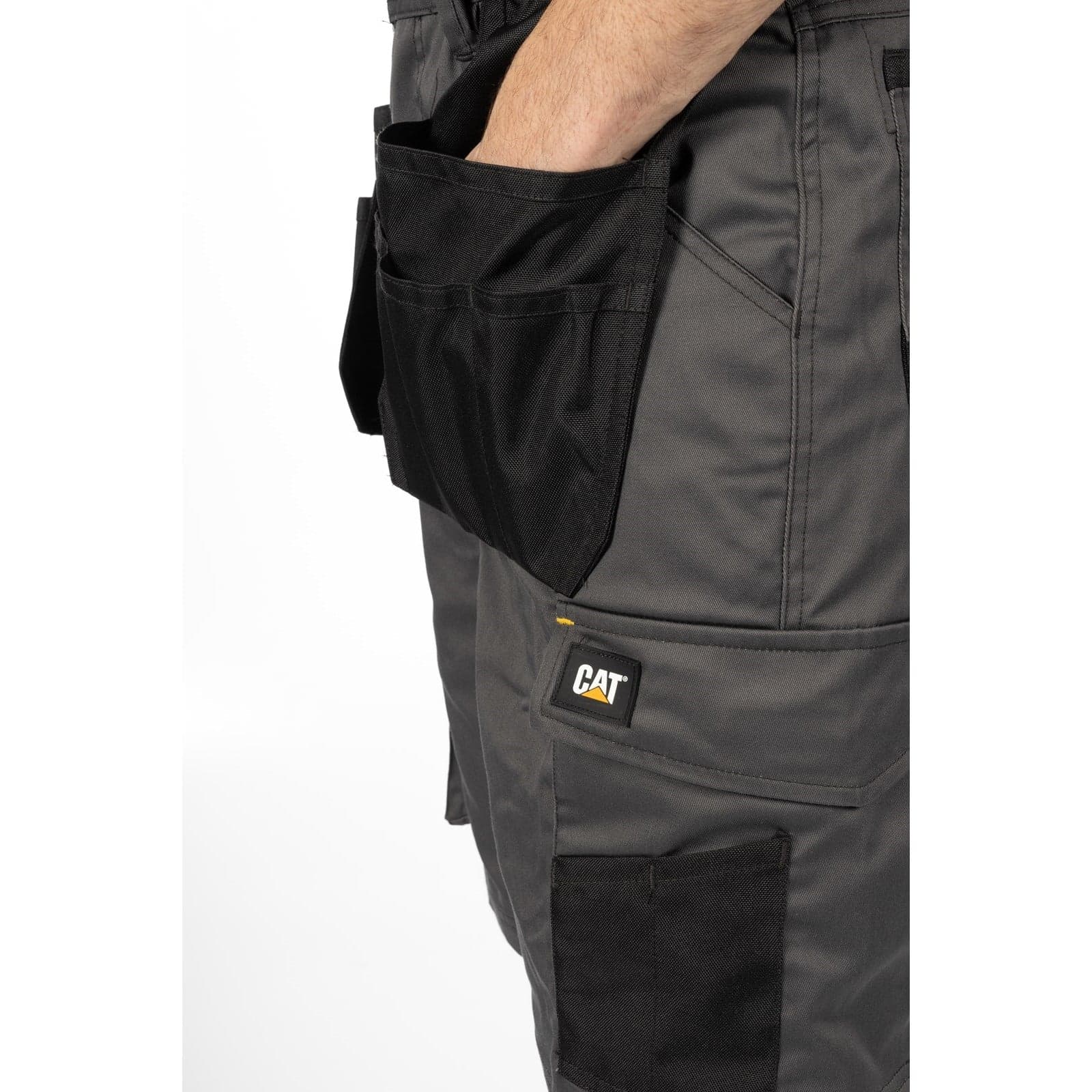 Caterpillar Essential Stretch Holster Short Size 36 Grey 39492-73665-06"
