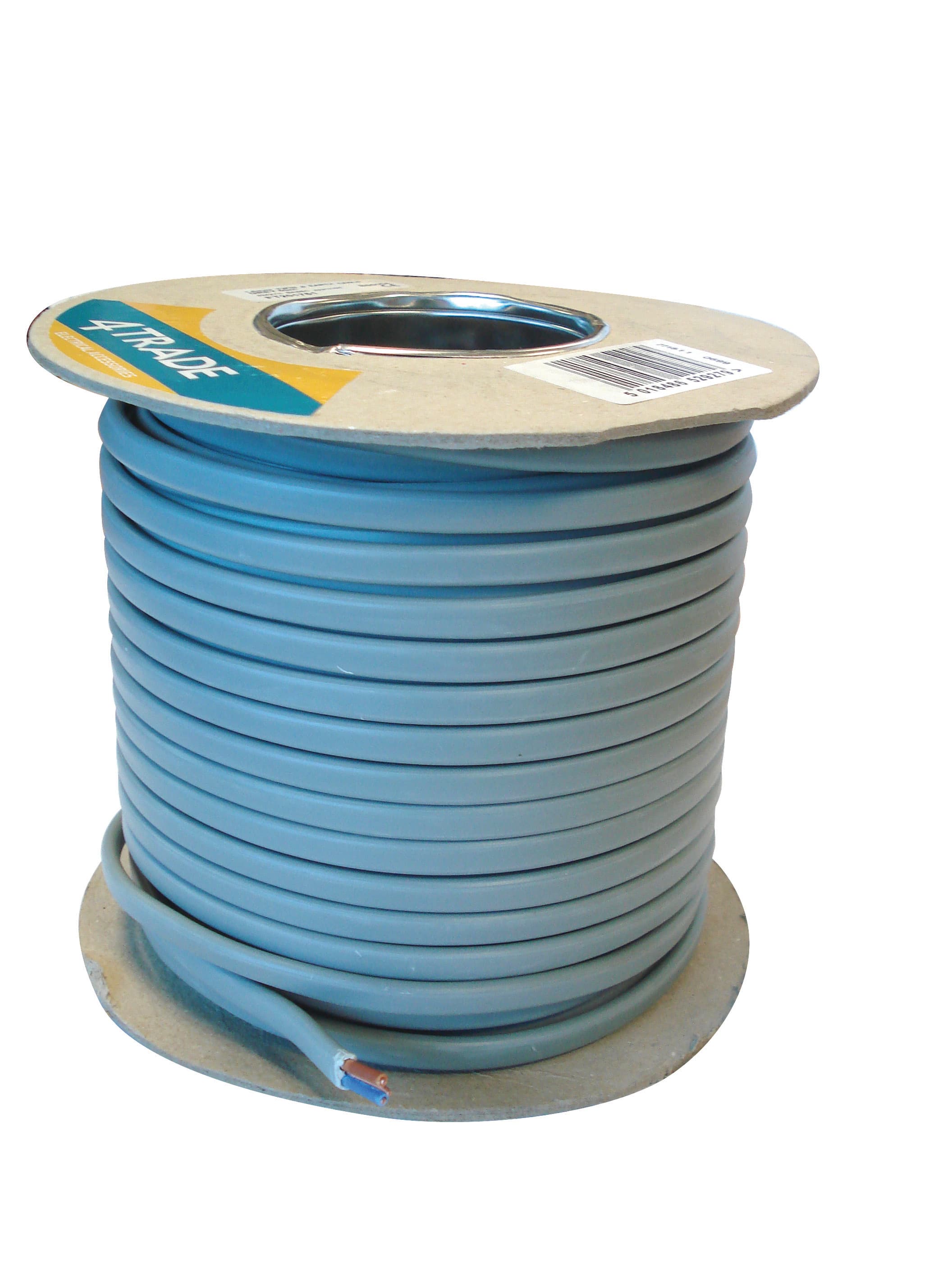 4TRADE 6242YH 1.5mm Twin & Earth Cable Grey 50m