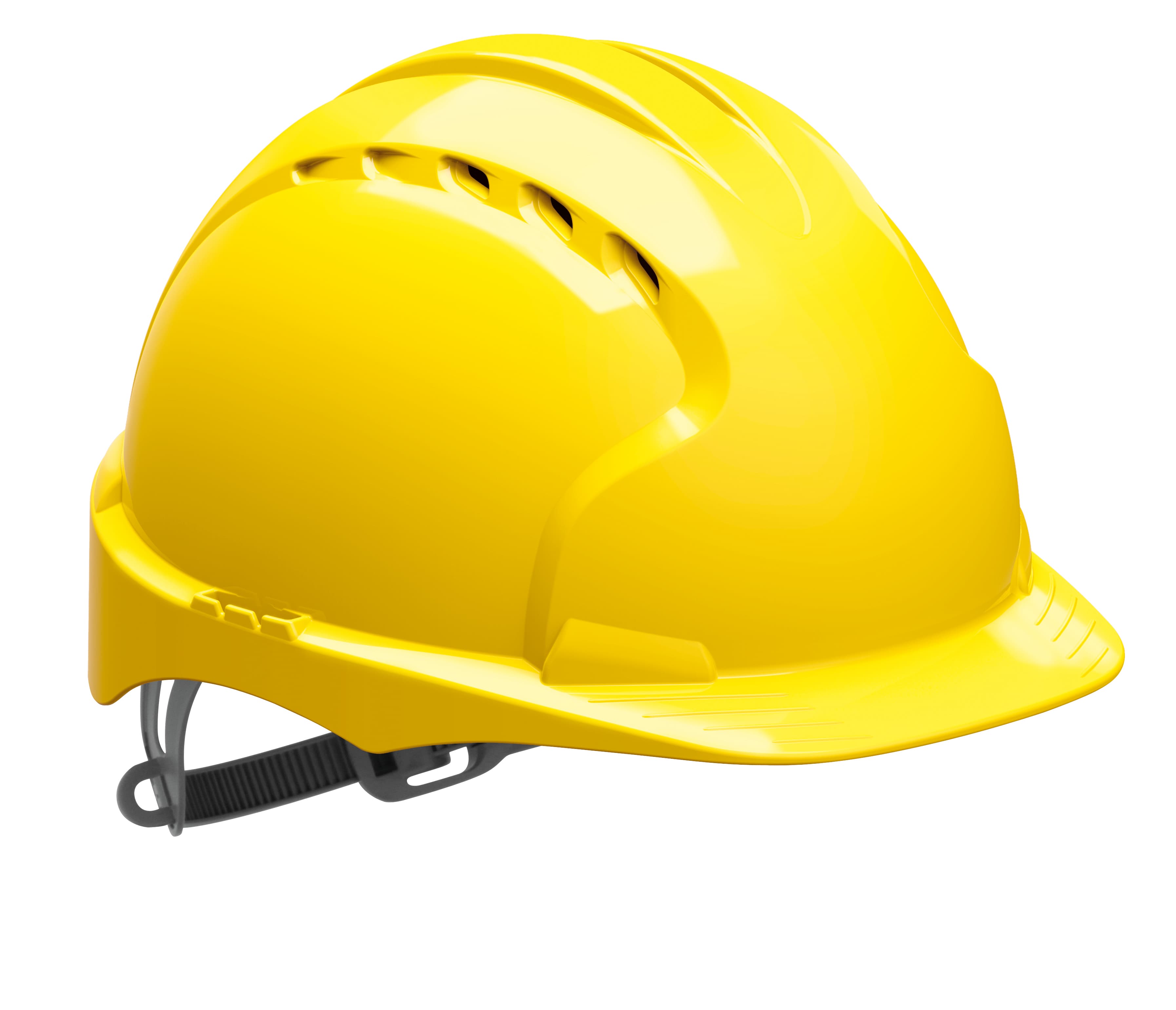 JSP EVO2 Vented Helmet Yellow