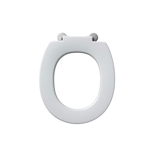 Armitage Shanks Contour 21 Seat No Cover with Top Fixing Hinges. White. S406601