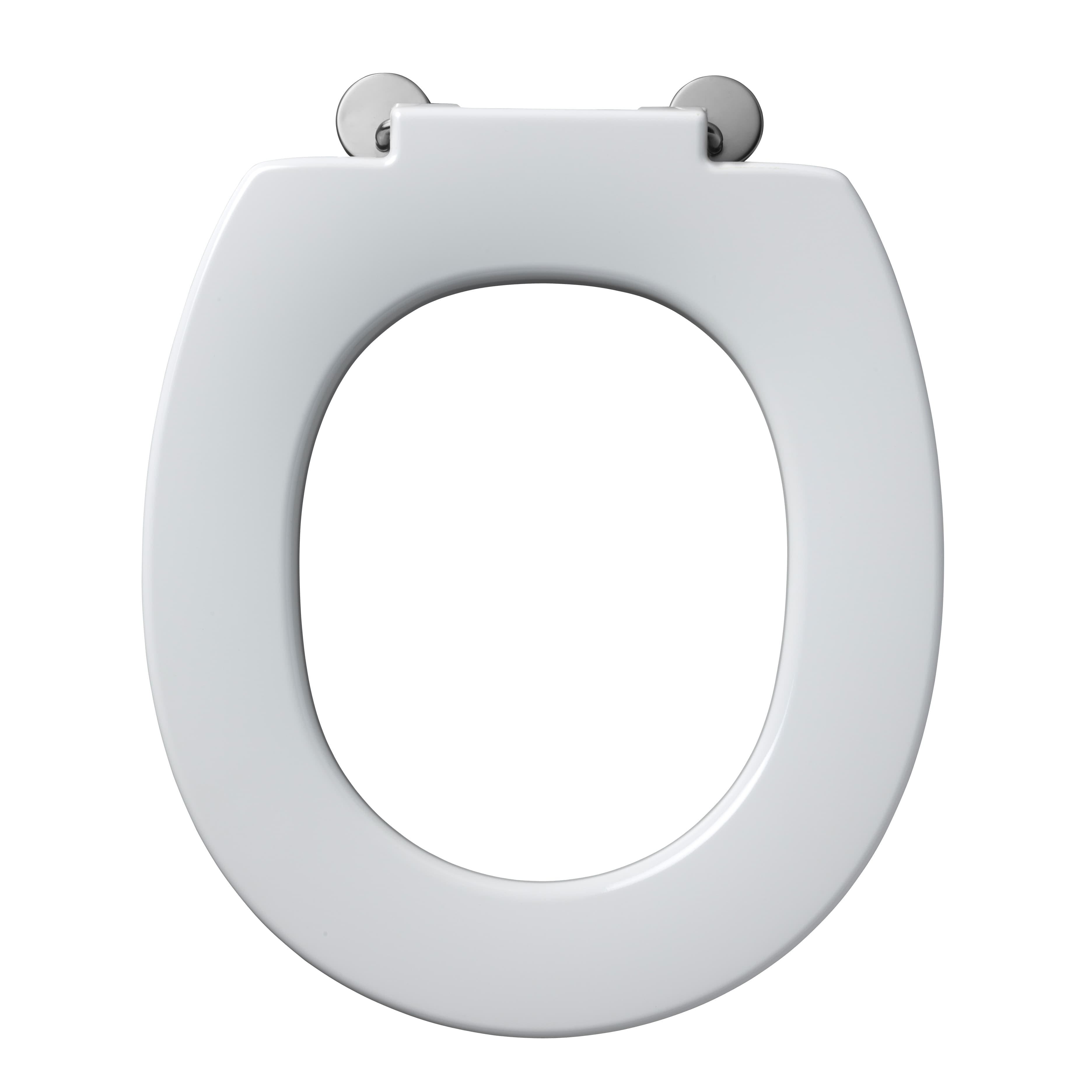 Armitage Shanks Contour 21 Seat No Cover with Top Fixing Hinges. White. S406601