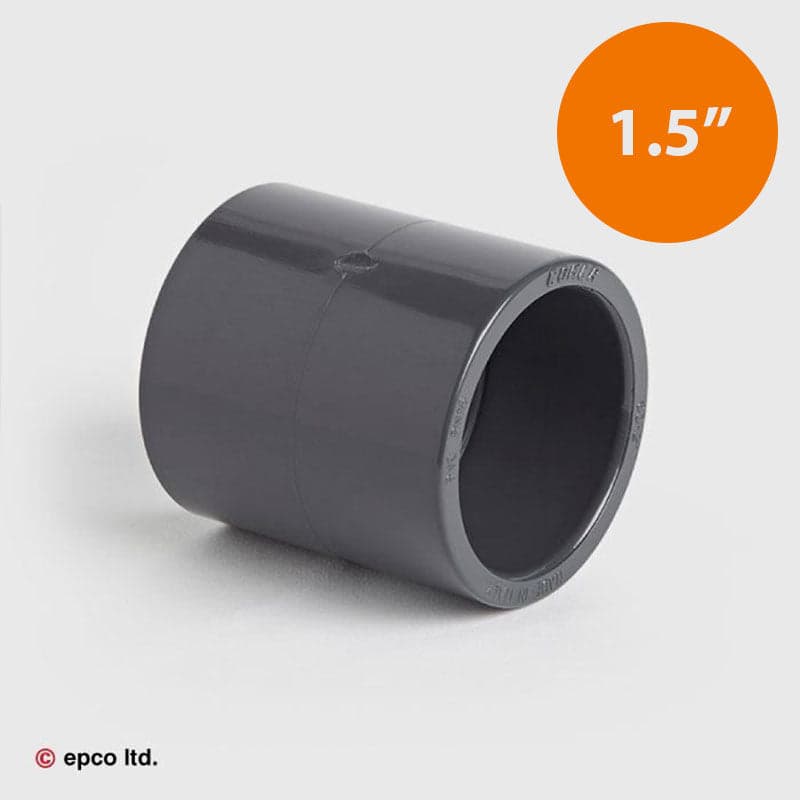 1 1/2" U-PVC Plain Socket