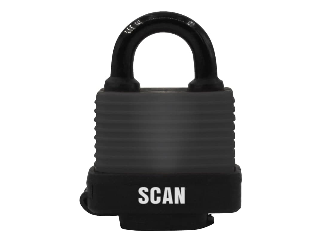 Scan Weatherproof Laminated Steel Padlock 50mm ZD113-A50