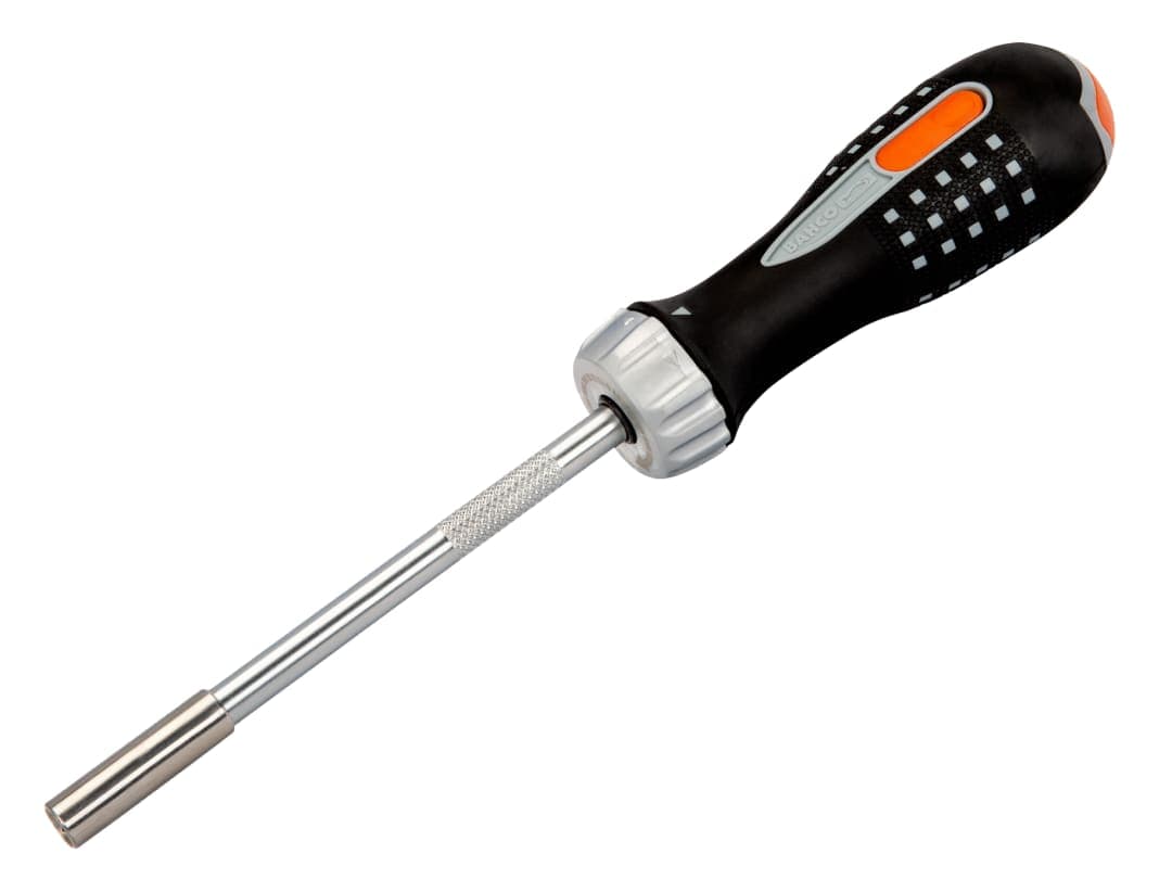 Bahco 808050 Ratchet Screwdriver & 6 Bits 808050