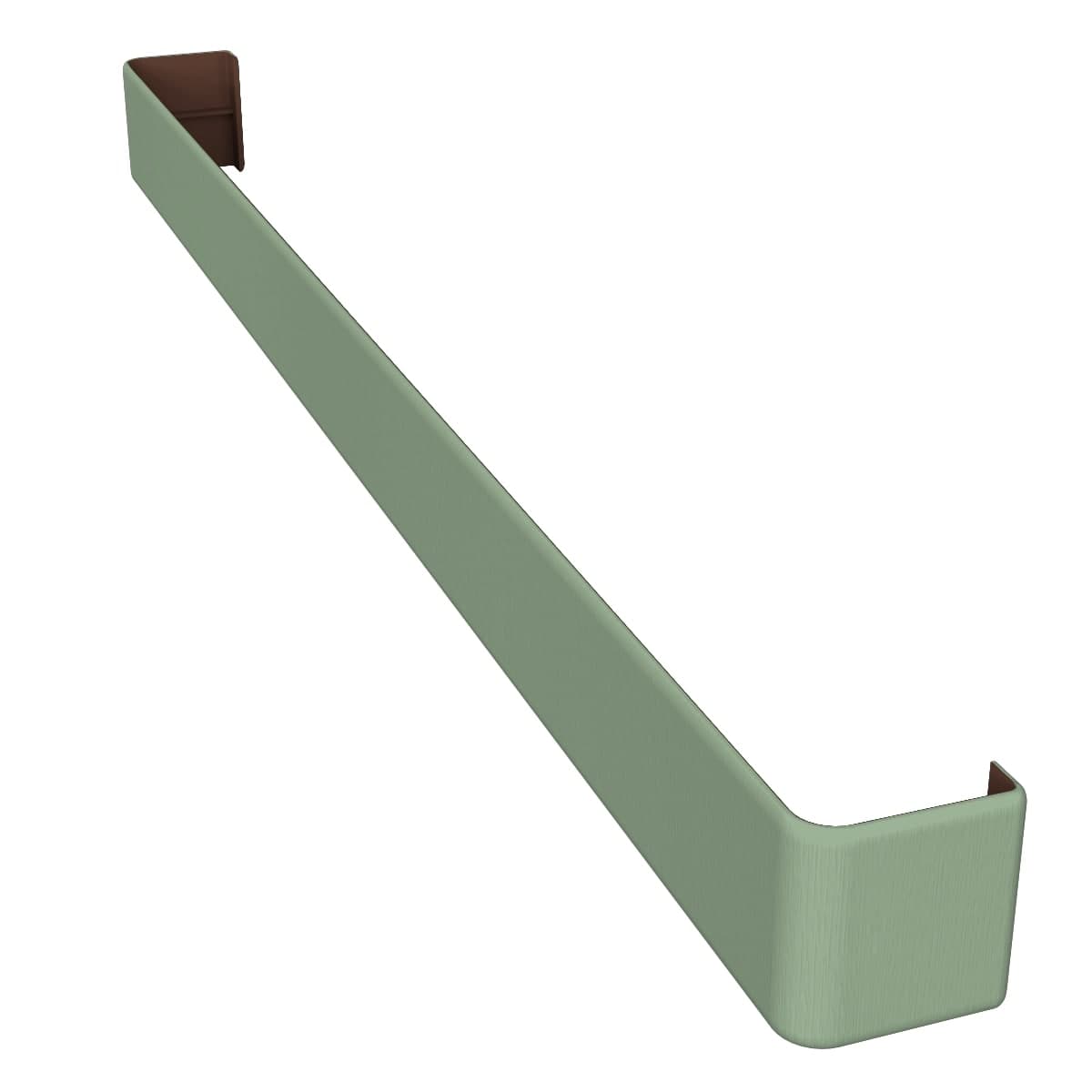Freefoam Chartwell Green Woodgrain Fascia Double Ended Joint Trim - 600mm