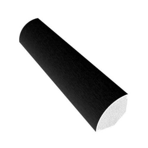 PVC Quadrant - 12mm x 5mtr Black Ash Woodgrain