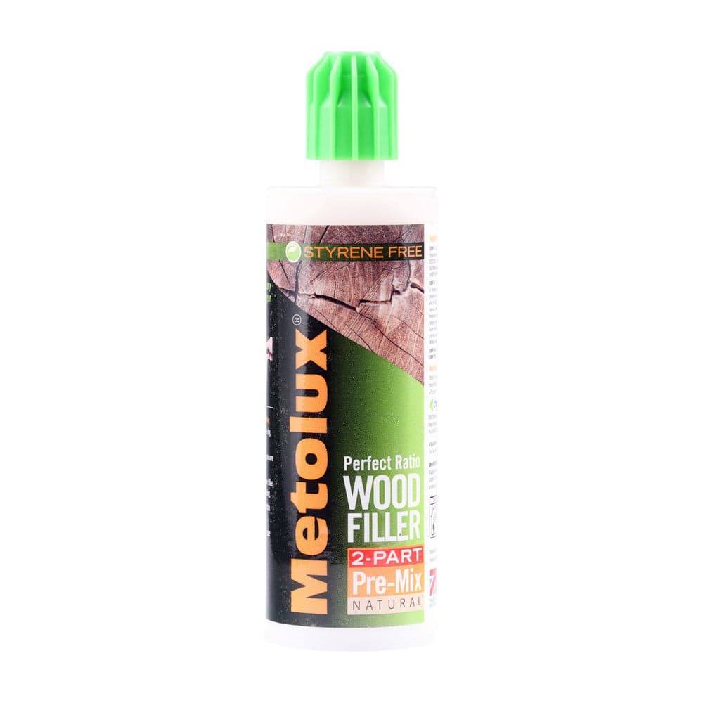 Metolux 2 Part Pre-Mixed Wood Filler - Natural Cartridge 1 65419