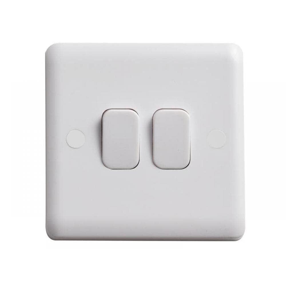 Deta Vimark VC1204 Light Switch 2-Gang 2-Way