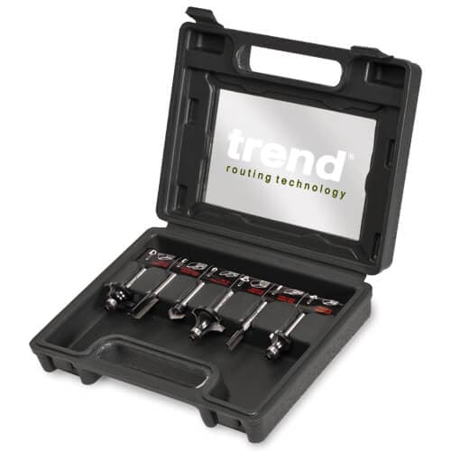 Trend 6Pc Starter Cutter Set 1/4 Set 1 SET/SS11X1/4TC