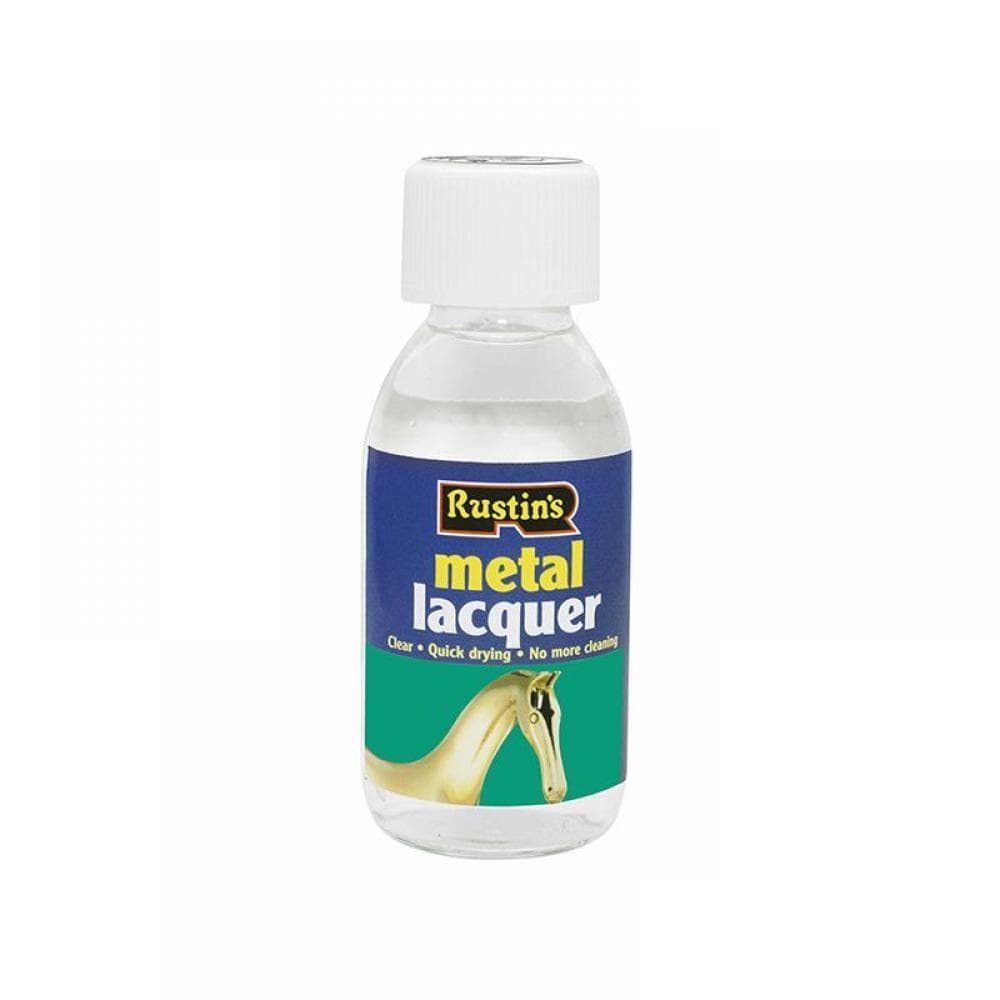 Rustins TRAL125 Metal Lacquer Clear 125Ml