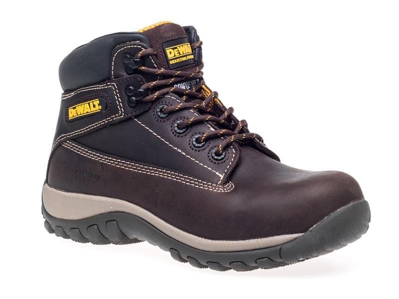 Dewalt Hammer Non Metallic Nubuck Boots Brown Uk 7 Eur 41