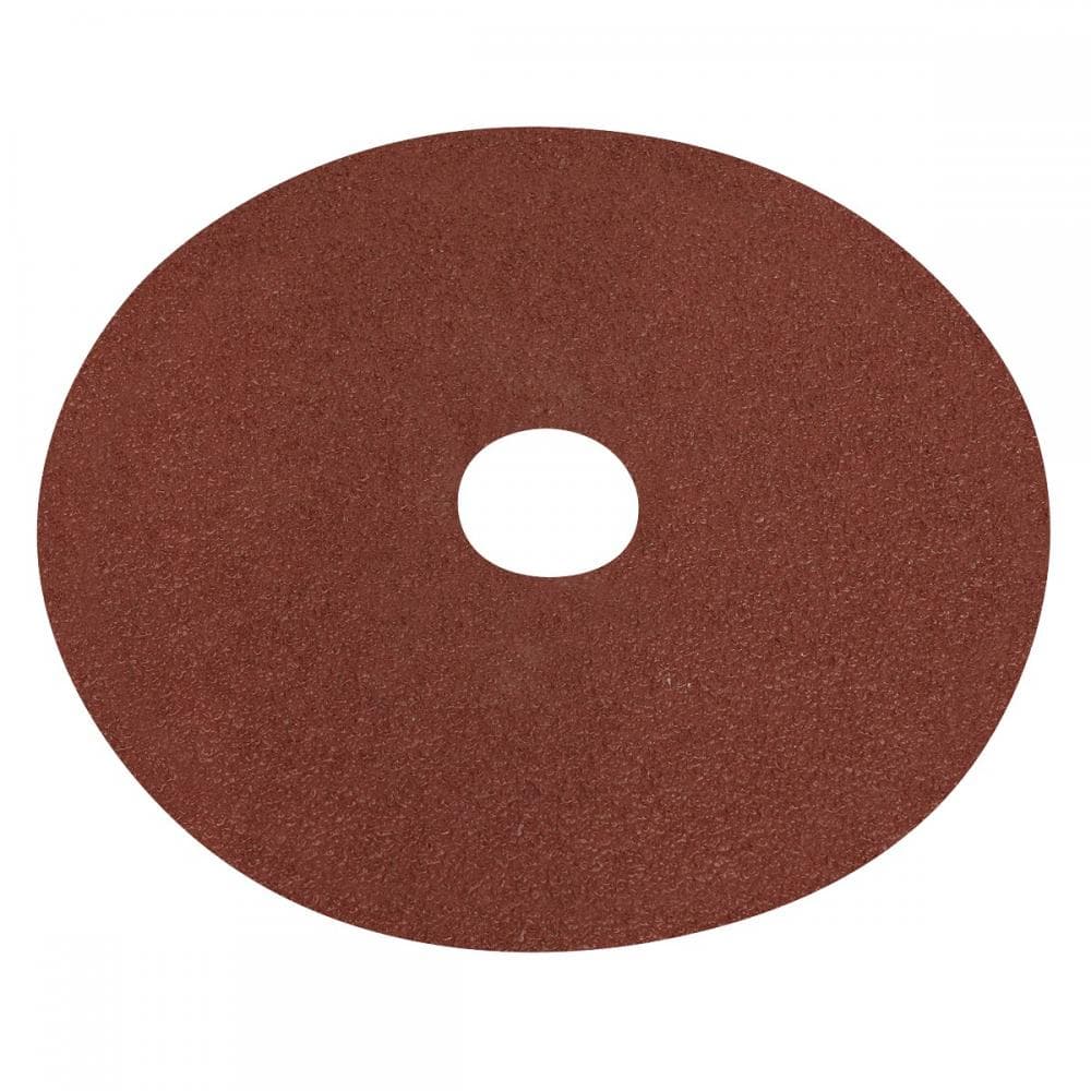 Sealey WSD540 Fibre Backed Disc Ø125Mm - 40Grit Pack Of 25