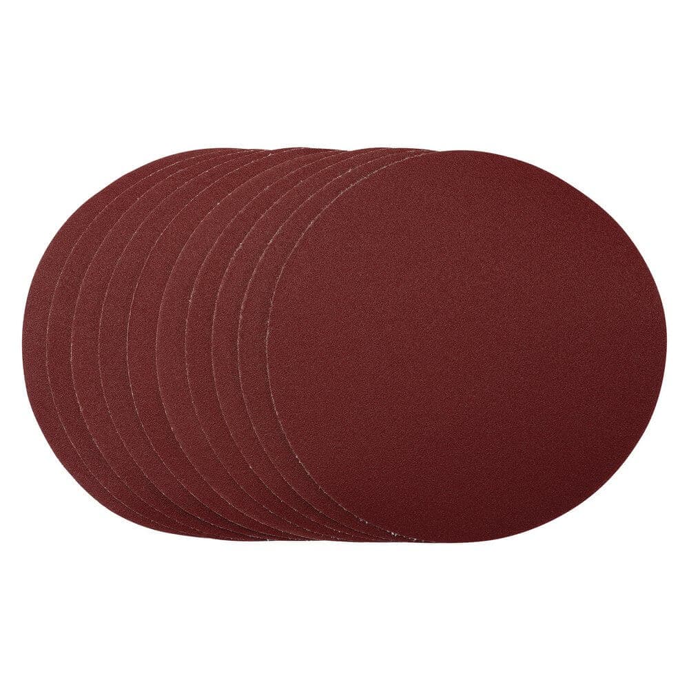 Draper 56180 Sanding Discs 180Mm Hook & Loop 120 Grit (Pack Of 10) each 10