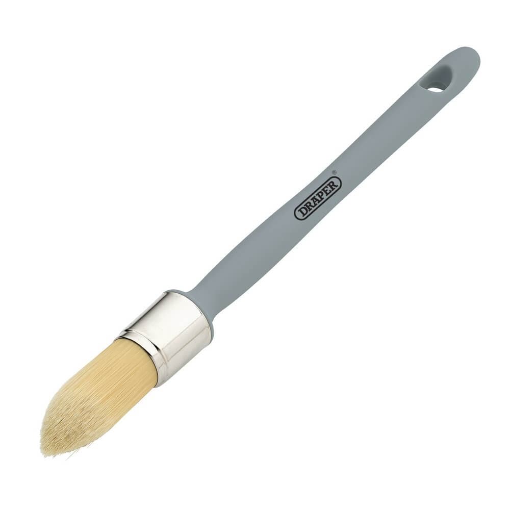 Draper Round Sash Paint Brush 21Mm Pk 1 20449