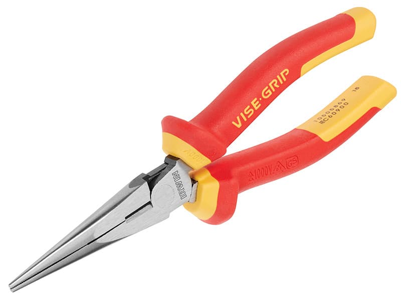 Irwin® Vise-Grip® 10505869 Long Nose Pliers High Leverage Vde 200Mm