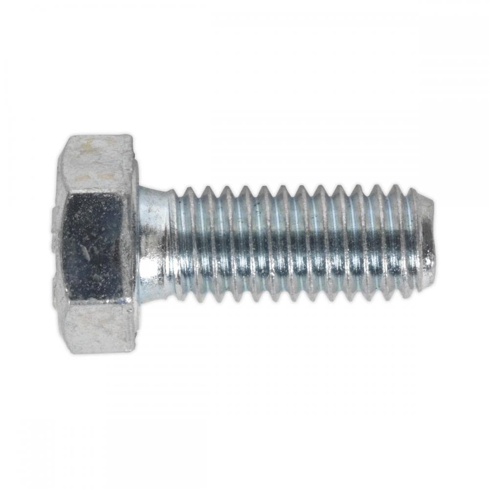 Sealey SS820 Ht Setscrew M8 X 20Mm 8.8 Zinc Pack Of 50