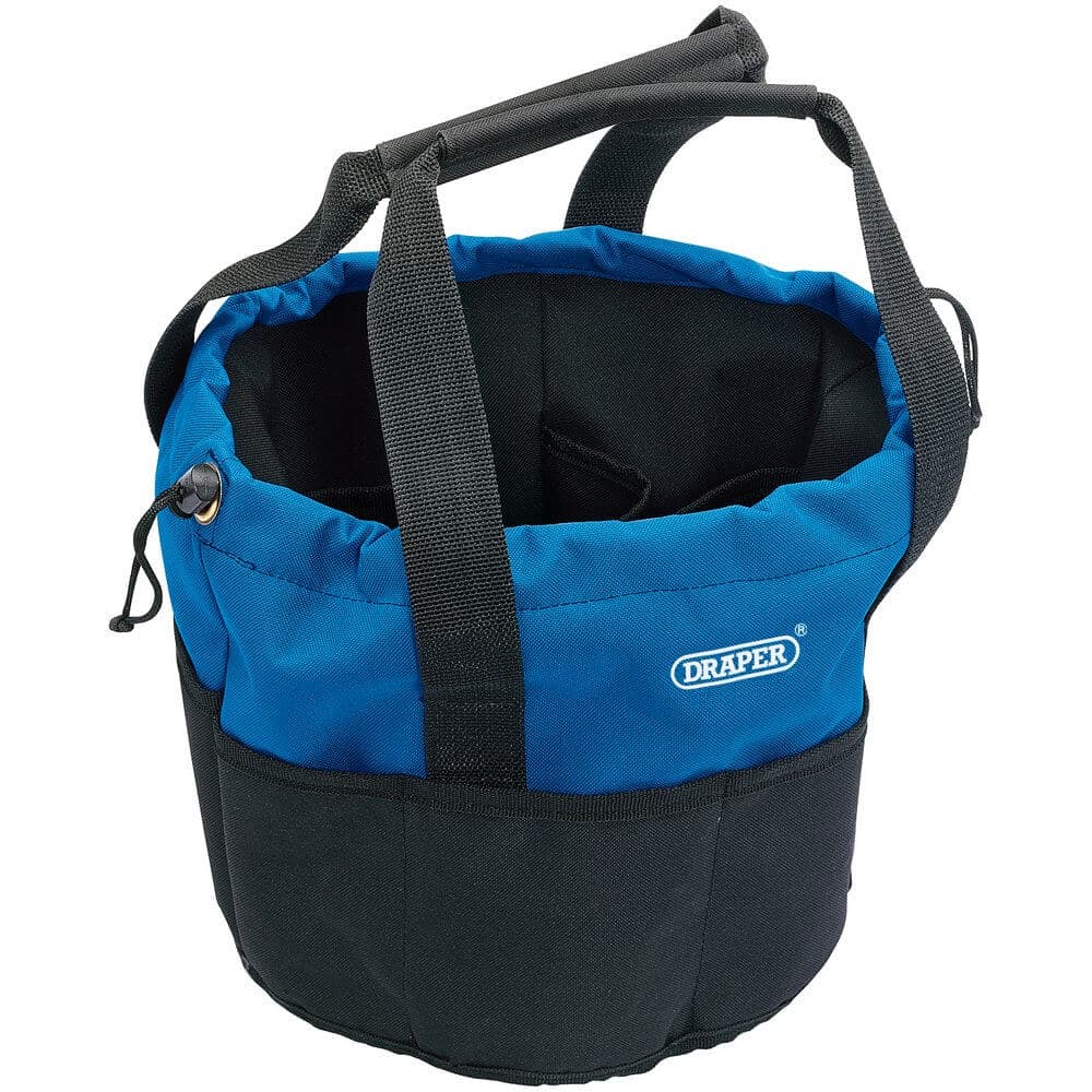 Draper 02984 14 Pocket Bucket-Shaped Bag each