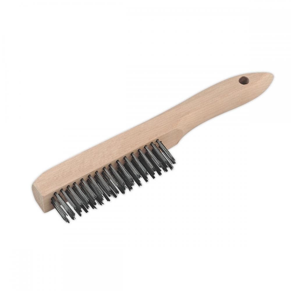 Sealey WB02 Engineer’s Wire Brush With Steel Fill 260Mm