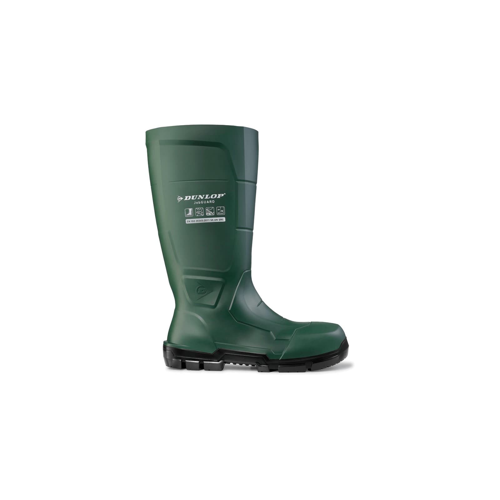 Dunlop Jobguard Full Safety Wellington Size 10 38558-71857-10