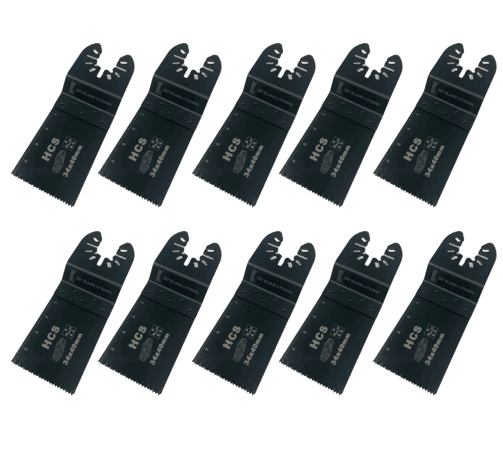 Key Blades 34mm Quick Release HCS wood plastic multi-tool blade - 5511 (10 Pack)