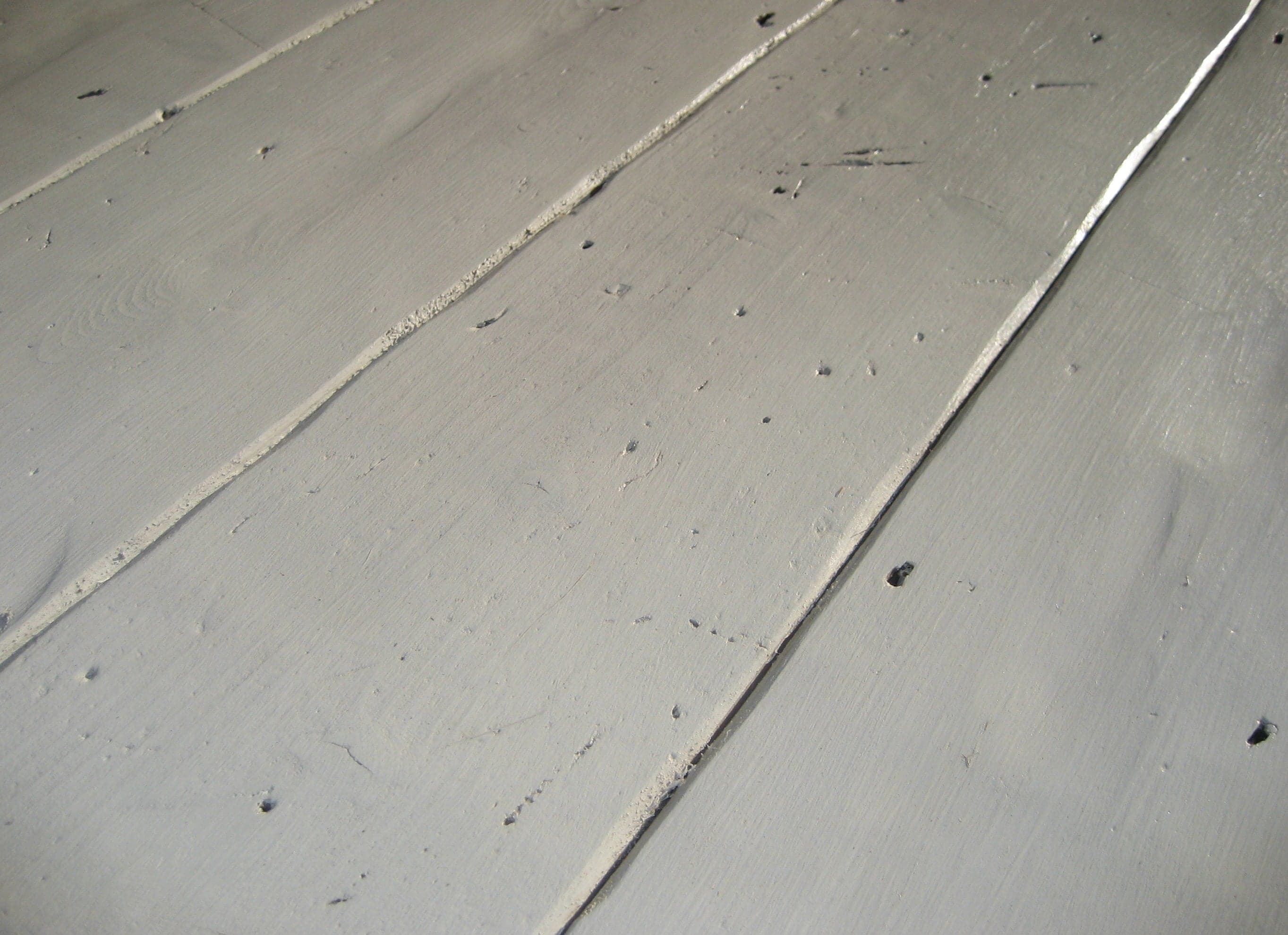 Hand Painted Floorboards