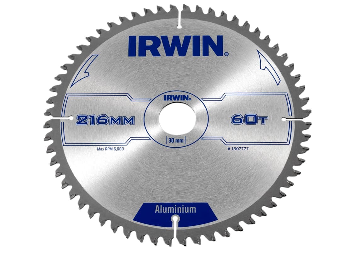 Irwin IRWIN® Professional Aluminium Circular Saw Blade 216 x 30mm x 60T TCG 1907777