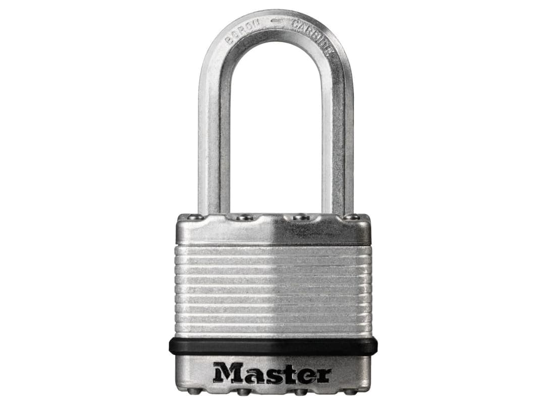 Master Lock Excell™ Laminated Steel 45mm Padlock 4-Pin - 38mm Shackle M1EURDLF