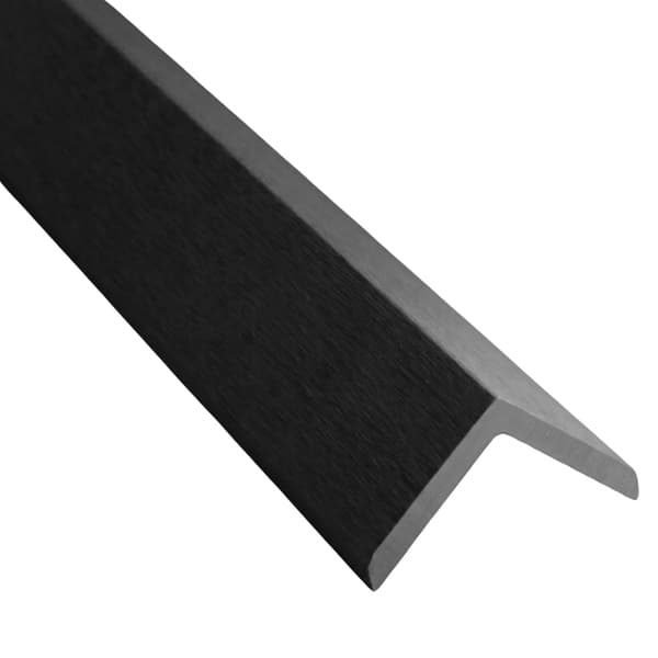 Classic Timbosite Decking Edging Trim Smoked Grey - 55mm x 55mm x 3660mm