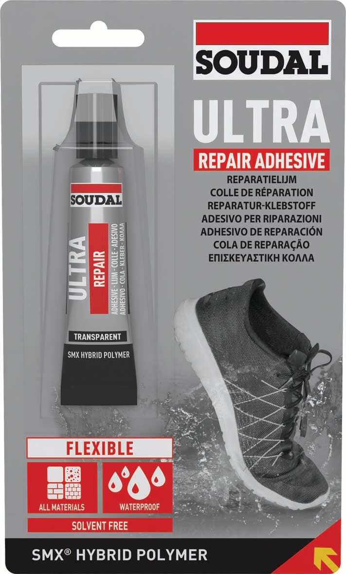 Soudal Ultra Repair Adhesive Transparent 20Ml 134478