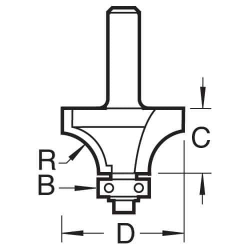 Trend Bearing Guided Glazing Bar Cutter Pk 1 C265X1/4TC