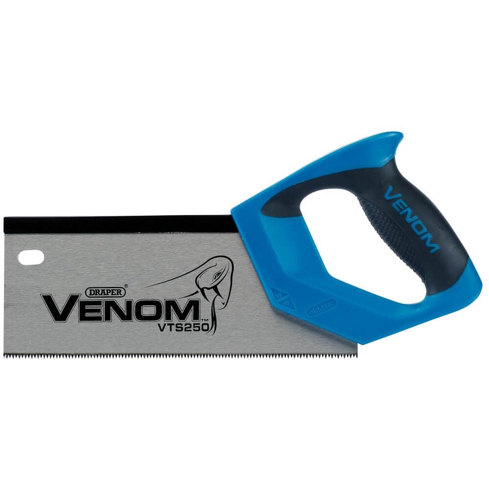 Draper 82199 Venom® Double Ground Tenon Saw 250Mm 11Tpi/12Ppi each