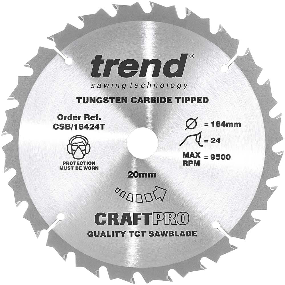 Trend CRAFTPRO Wood Cutting Cordless Saw Blade