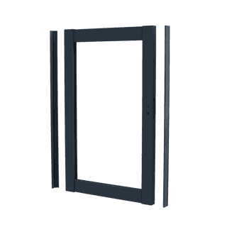 Durapost Aluminium Gate Frame - 1188mm x 1770mm Anthracite Grey