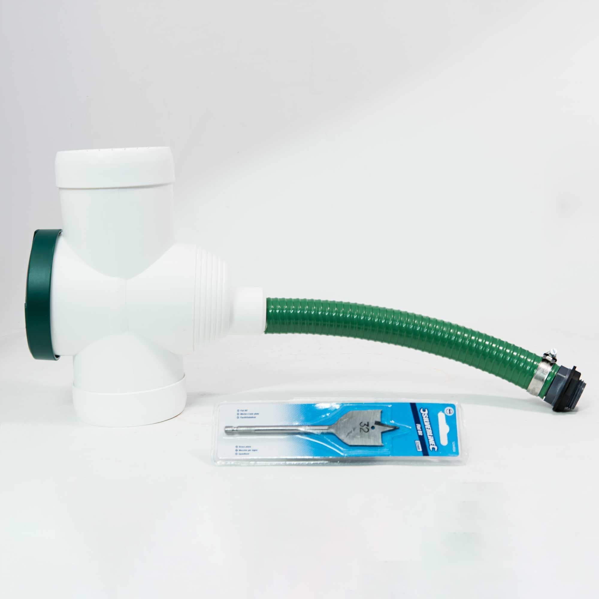 3P Universal Filter Collector Rain Diverter - White Original Organics