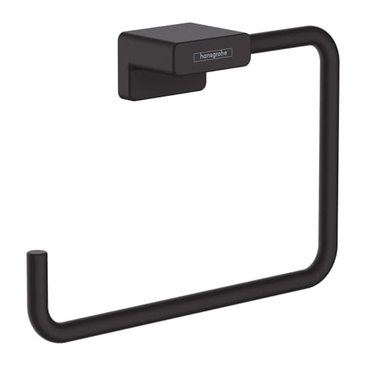 Hansgrohe AddStoris Towel ring - Matt Black - 41754670