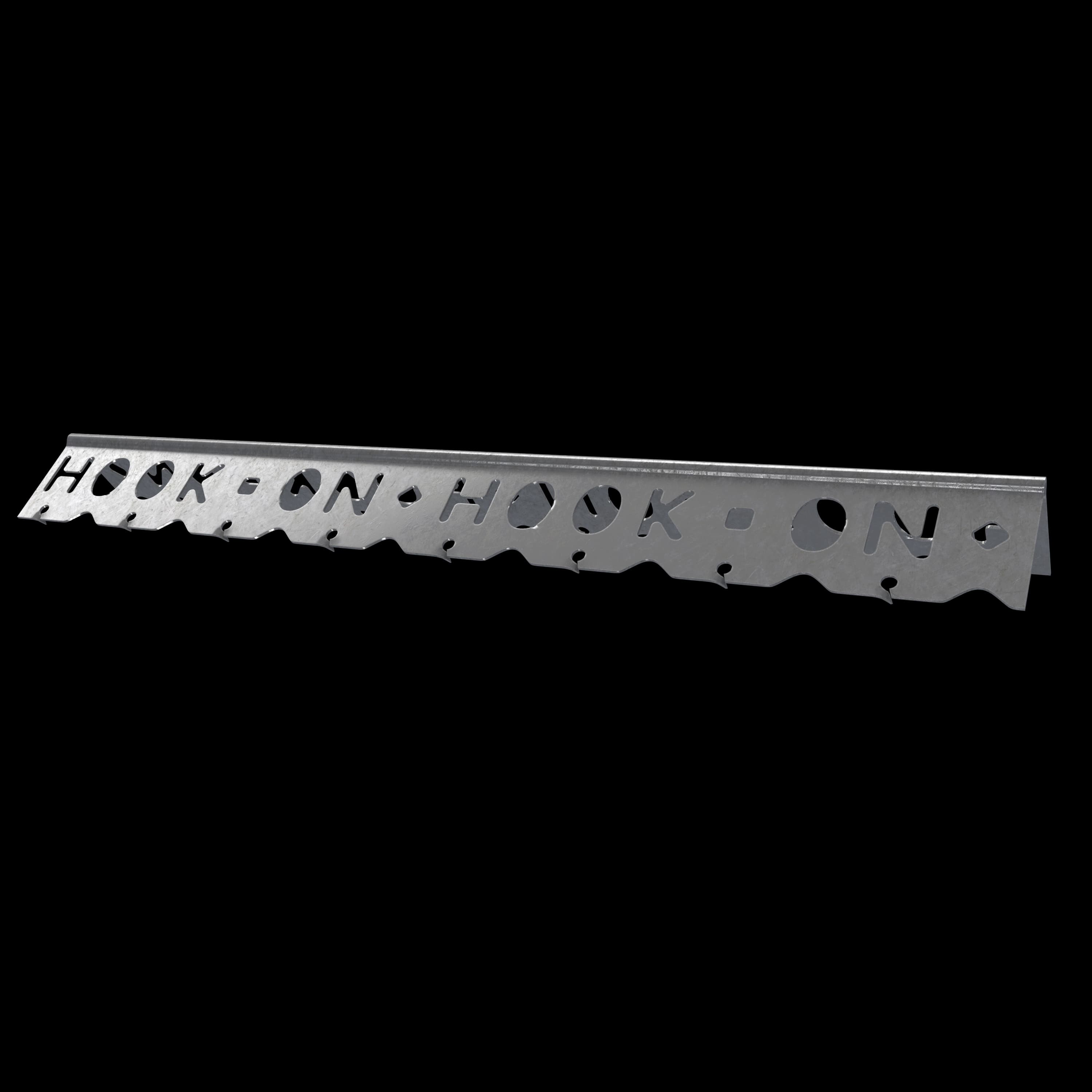 Thin Coat Galvanised Steel Hook On Drywall Angle Bead 2400mm TTCB2404