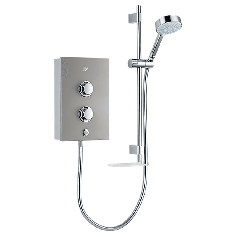 Mira Showers Mira Decor 9.5Kw Silver Single Outlet Shower 1.1894.002