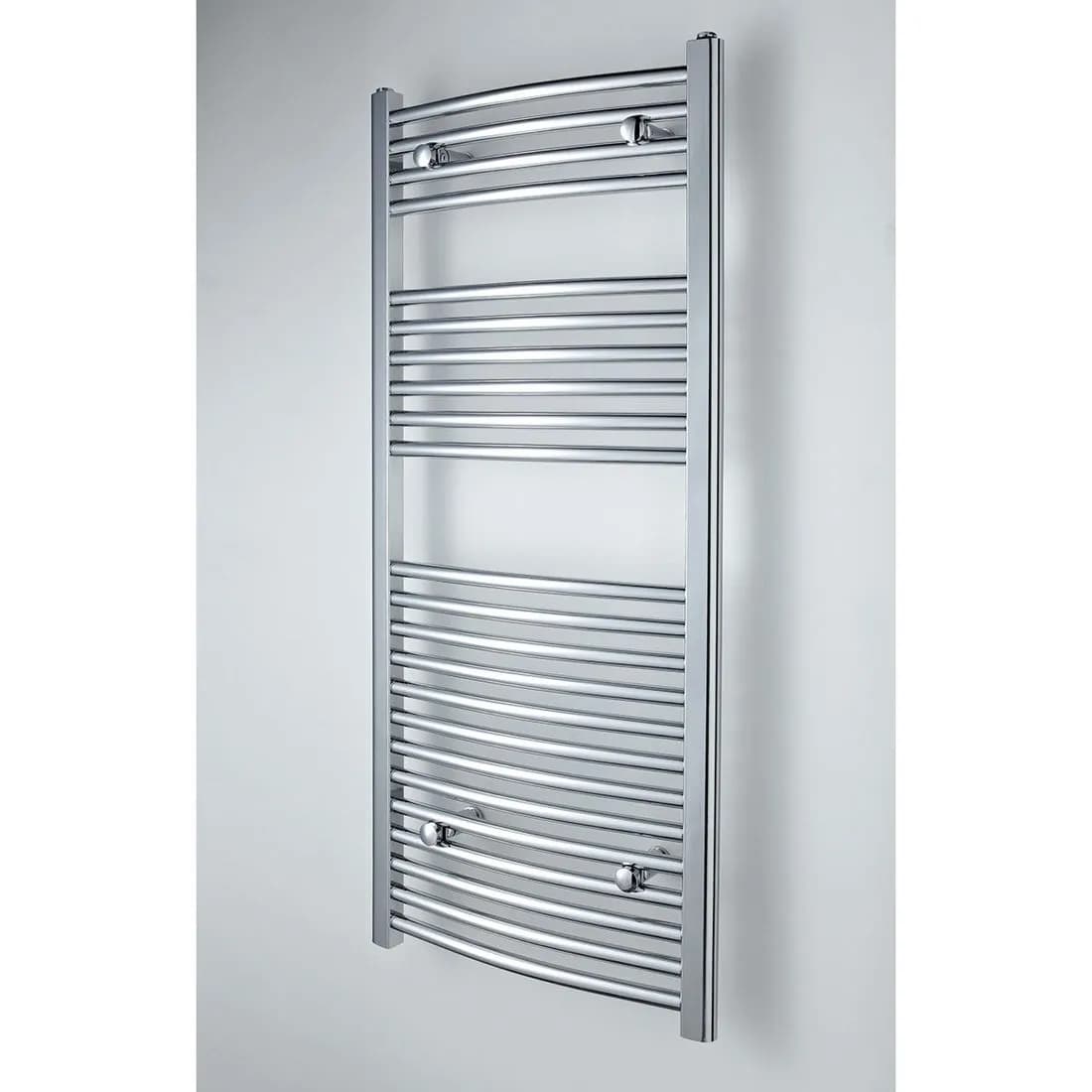 Heated Towel Rail 1150 X 500Mm Curved Chrome