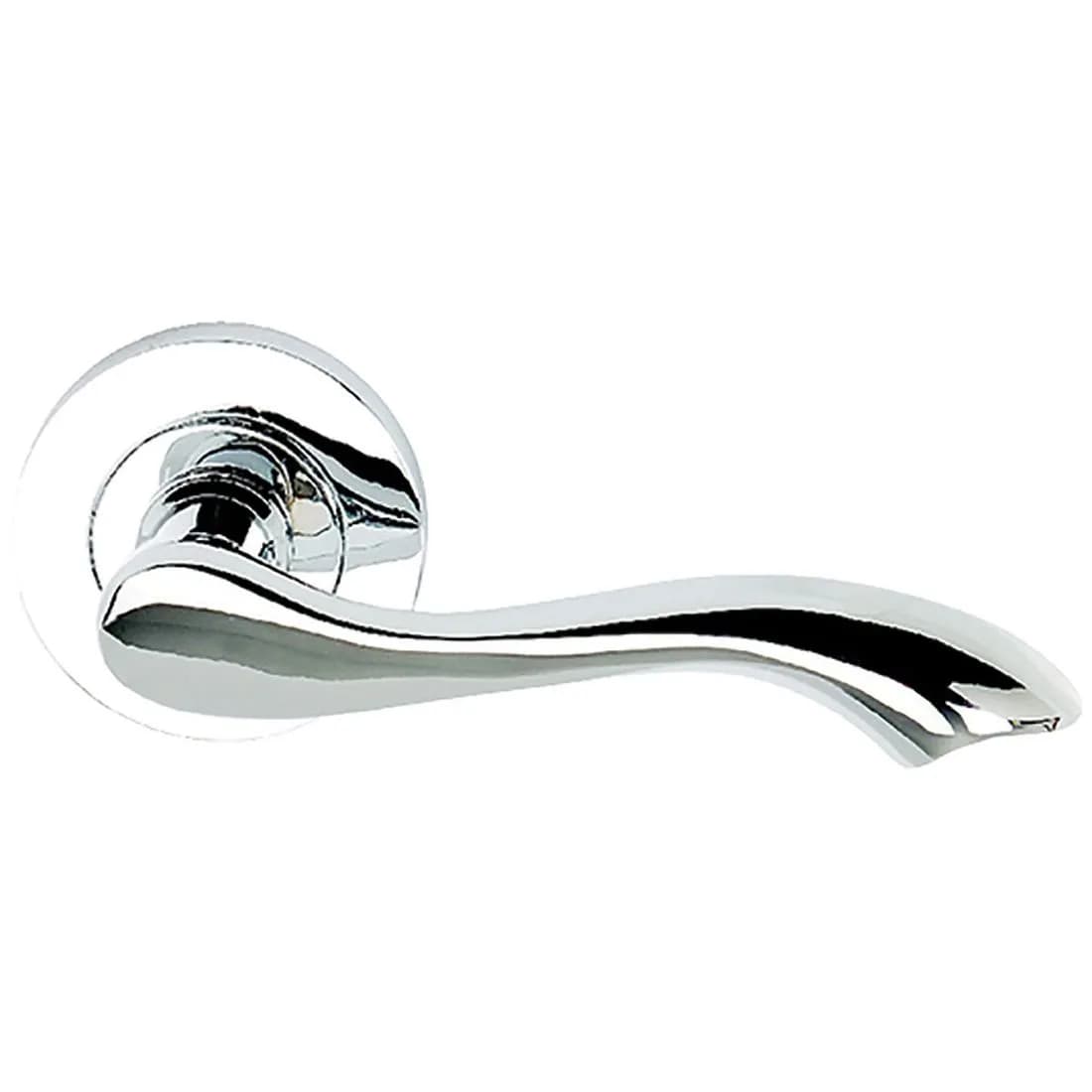Venus Lever Door Handles Polished Chrome