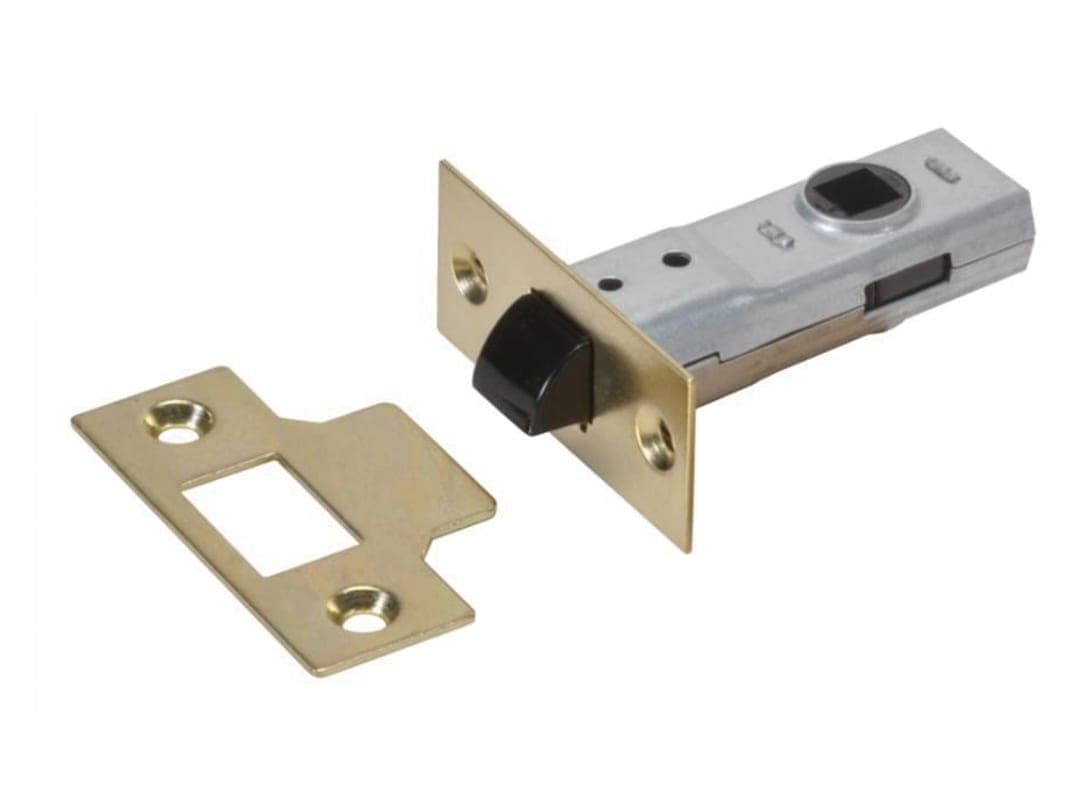 UNION J2600 Tubular Latch Essentials Polished Brass 65mm 2.5in Boxed J2600-PL-2.5