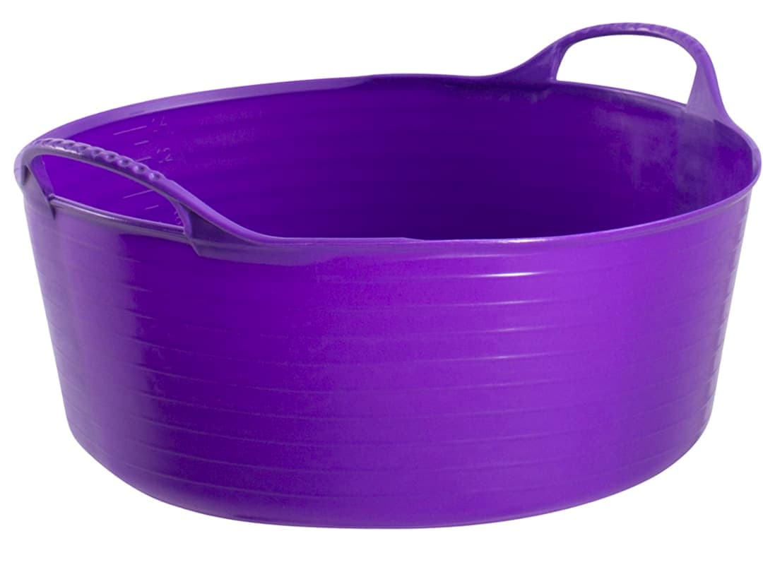 Red Gorilla Tub Trug Shallow Purple 15L SP15P SP15P