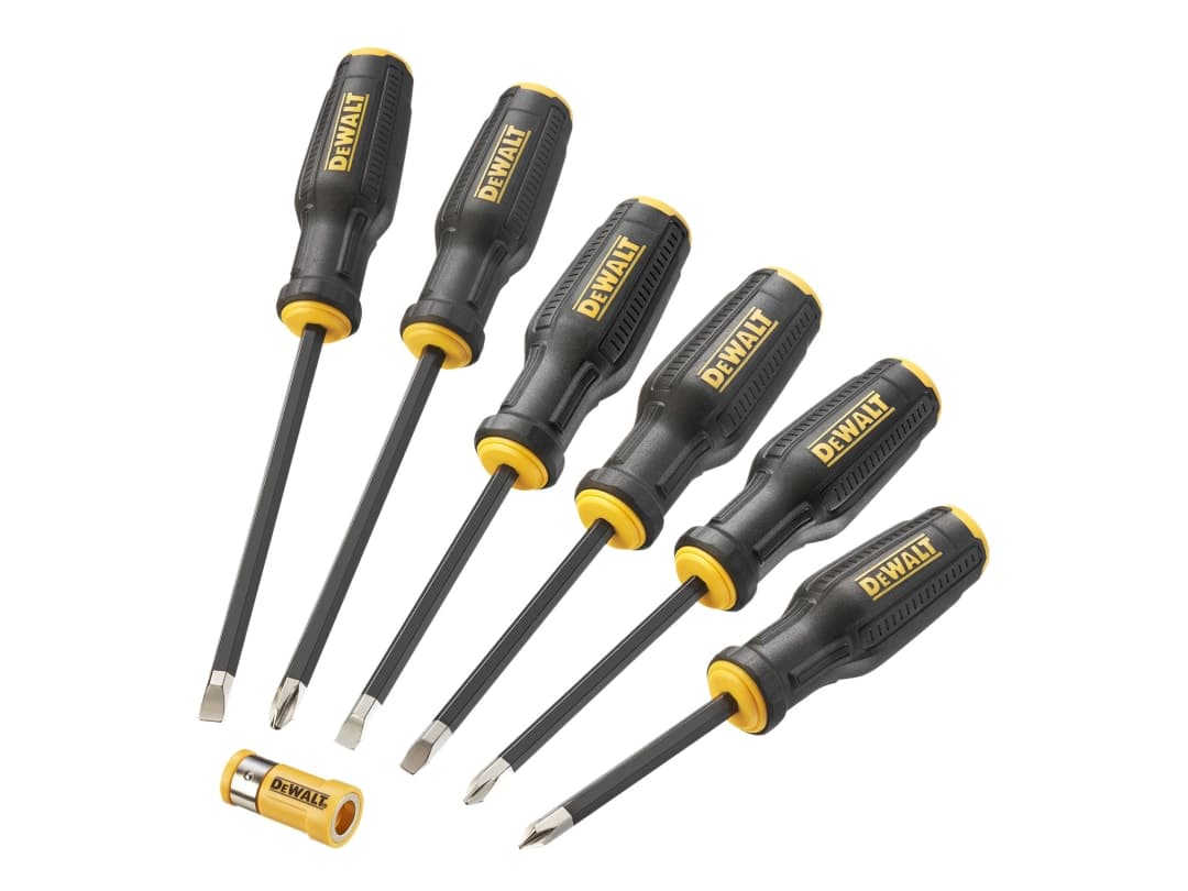 DEWALT Hand Tools Fullfit Screwdriver Set, 6 Piece DWHT62056-0