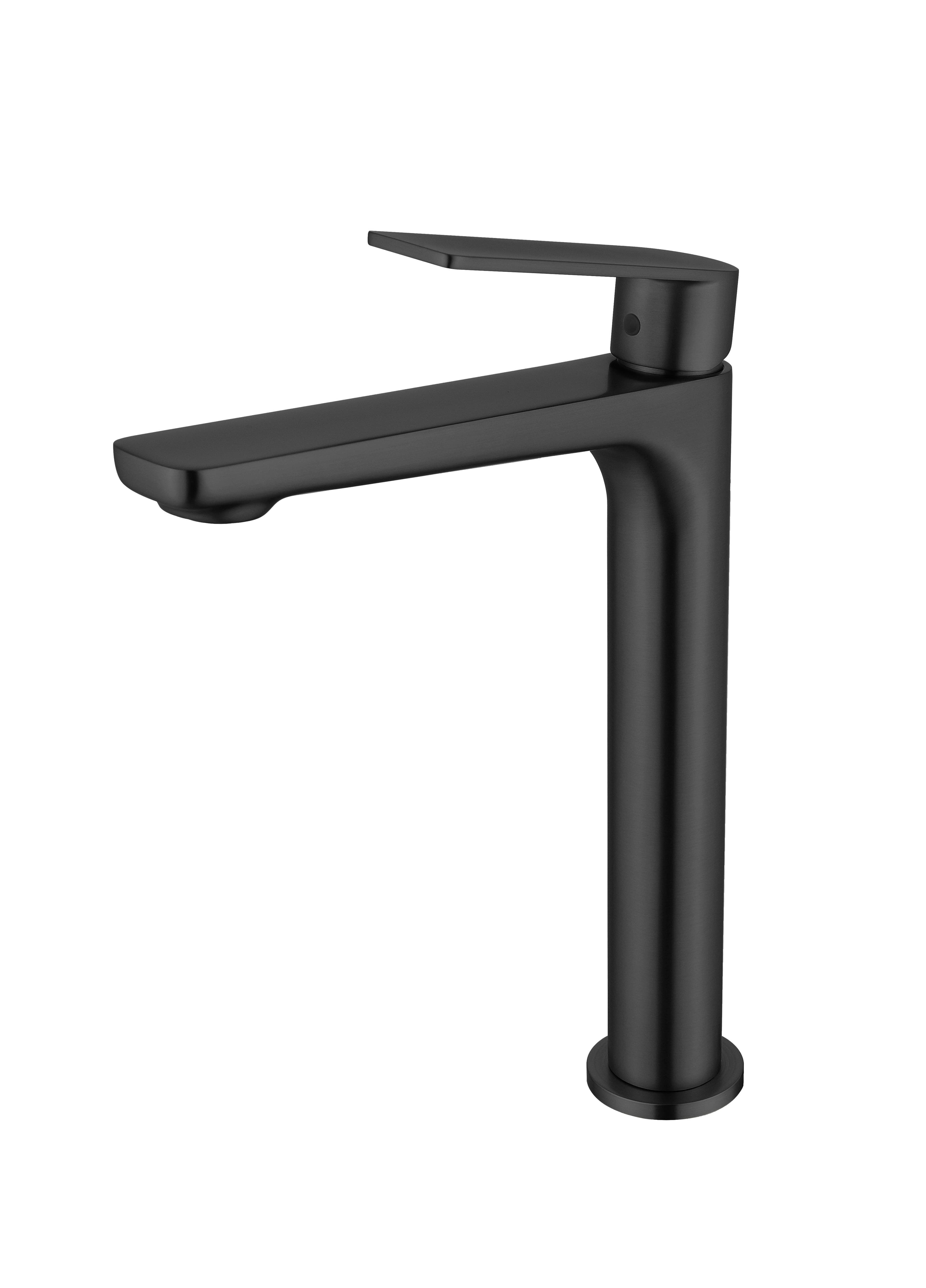 Balmoral Tall Mono Basin Mixer Tap - Matte Black